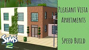 Pleasant Vista Apartments | Sims 2 Custom Apartment Speed Build - Youtube