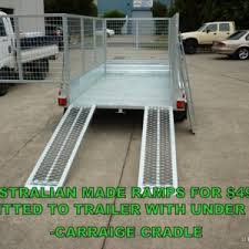 82 results for car trailer ramps. Galvanised Steel Trailer Ramps U Beaut Trailers