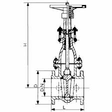 Cast Steel Gate Valves Flanged Rf Ansi Class 150 Valvotubi