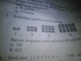 Check spelling or type a new query. Banyak Lingkaran Pada Pola Ke 20 Adalah Tolong Dijawab Sekarang Beserta Cara Nya Brainly Co Id