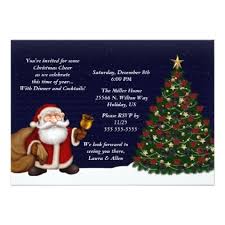 Santa Rings His Bell Christmas Party Invitation Xmascards Christmaseve Christmas E Christmas Party Invitations Christmas Wedding Invitations Xmas Invitations