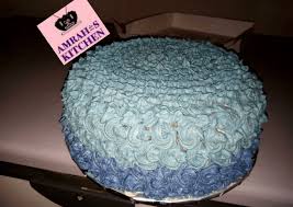 This 6 inch birthday cake is complete with easy buttercream flowers and swirls. Easy Perfect Simple Birthday Cake Decoration The Cake Boutique