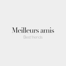 French Words On Instagram Meilleurs Amis Feminine Meilleures Amies Best Friends Mɛ Jœʁz A Mi French Words Quotes French Words Friends Quotes