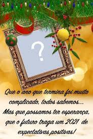 Moldura Com Mensagem Positiva Para Dezembro Adicione Uma Foto