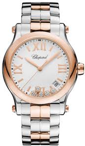 Home chopard rose gold happy sport 8495. Chopard Happy Sport Medium 36mm Rose Gold Women S Watch 278582 6002 Watchmaxx Com