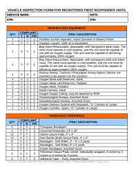 Collection of most popular forms in a given sphere. 8 Weekly Vehicle Inspection Form Templates In Pdf Free Premium Templates