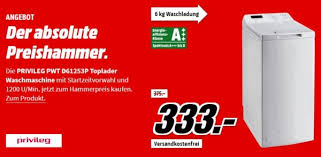 Privileg Pwt D61253p Waschmaschine Fur 333 Monsterdealz De