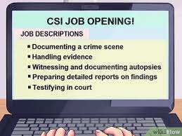 3 Ways To Become A Crime Scene Investigator - Wikihow Life