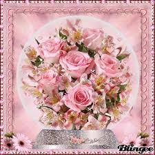 Pink Bouquet And Dragonflies GIF | Gfycat