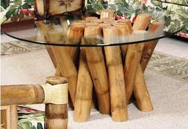 Unique Glass Top Coffee Table With Bamboo Base Bamboo Coffee Table Glass Top Coffee Table Bamboo Furniture Design