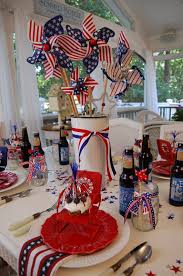 Make An Easy Centerpiece Or Table Decoration The 4th Of July 4th Of July Celebration 4th Of July Decorations 4th Of July