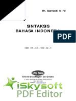 Maybe you would like to learn more about one of these? Anakon Sintaksis Dan Leksikal