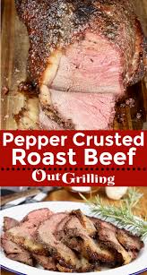 Another important note for an oven roasted rump steak is to let it rest at least 20 minutes after its out from the oven , this way when you cut it, the juices are not all drained out and you end up with a. Grilled Rump Roast With Pepper Crust Out Grilling