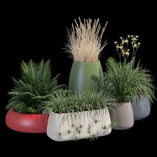 Gobi Outdoor Planter 3d Model Outdoor Planters Planters Flower Pots
