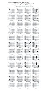 Drop D Tuning Chord Chart Guitar Charts In 2019 Guitar