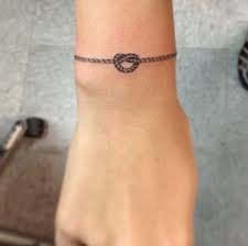 Le Nœud Marin Tatouage Bracelet Petit Tatouage Poignet Tatouage Bracelet Poignet