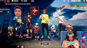 50 players jump from a plane with a parachute. Jugando Con Luay Y El Team 24k En Free Fire Youtube