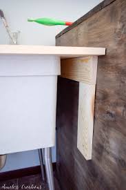 How to build modular diy garage cabinets for your garage workshop for better storage and organization. Diy Utility Sink Makeover Timeless Creations
