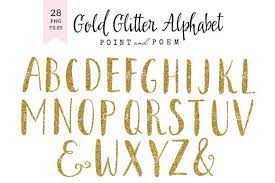 Glitter Alphabet Cliparts Lettering Alphabet Clip Art