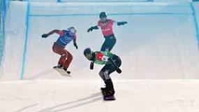 Image result for how do you make a snowboard cross course