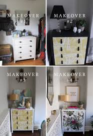 Creative tall dresser makeover idea diy. Diy Wallpapered Chest Of Drawers Swoon Worthy
