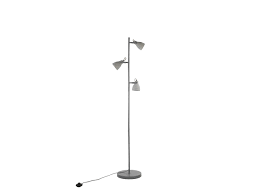 Stehlampe Beton Hellgrau 163 Cm Mistago Beliani Ch
