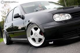 o z ed black vw golf mk4