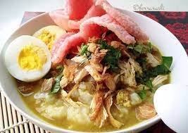 Resep Bubur Ayam Kuah Kuning Oleh Ferra Rusli Resep Resep Ayam Goreng Ayam