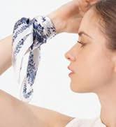 Mulberry Silk Scarfs Women Small Square Scarf 21" x 21" Breathable  Lightweight Neckerchief Headscarf (23- Classic Beige) at Amazon Women's  Clothing store