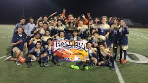Yuma Catholic boys make it four straight Arizona 3A boys soccer  championships