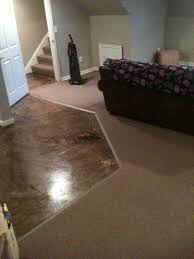 Stained Concrete 3 Steps From Home Depot 1 Behr Cleaner And Etcher 2 Behr Concrete Stain Rub On Stained Concrete Dark Brown Carpet Behr Concrete Stain