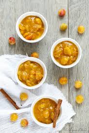 Compote De Mirabelles A La Cannelle Un Dejeuner De Soleil Recettes De Cuisine Recette Mirabelle Compote Mirabelle