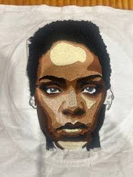 What do you think of this sewing thread portrait?