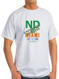 Miami football game, colloquially known as catholics vs. Cafepress Cafepress Catholics Vs Convicts Light T Shirt Cp Walmart Com Walmart Com