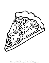 Collection of disney princess coloring games, sticker art books, mandala coloring and pixel art games, mosaics and much more. Pizza Coloring Pages Coloring Home