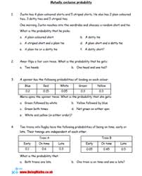 The worksheet is an assortment of 4 intriguing pursuits that will enhance your kid's knowledge and abilities. Probability Free Worksheets Powerpoints And Other Resources For Gcse Doingmaths Free Maths Worksheets