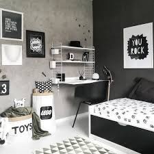 Inspiration From Instagram Black And White Boys Room Ideas Grey Black And White Boys Room Scandinavia White Room Decor Boy Bedroom Design Bedroom Design