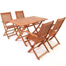 We did not find results for: Deuba Wooden Garden Dining Table And Chairs Set Fsc Certified Eucalyptus Wood 4 Seater Folding Outdoor Furniture Buy Online In Barbados At Barbados Desertcart Com Productid 48624437