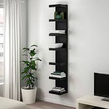 Amazon Com Ikea Lack Wall Shelf Unit Black 201 637 79 Home Kitchen