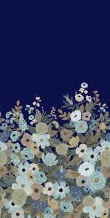 Free shipping over $100 · quality for a lifetime · samples available Rifle Paper Co Garden Party Wallpaper Mural Navy Blue Us Wall Decor