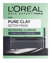 Good old water, aka h2o. L Oreal Paris Pure Clay Detox Face Mask Ingredients Explained