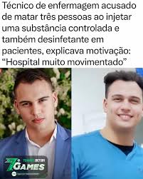 A polícia do Distrito Federal investiga crimes cometidos dentro de um  hospital por quem deveria zelar pela vida dos pacientes. Um técnico de  enfermagem foi preso acusado de matar três pessoas ao