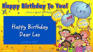 May 22, 2018 · happy birthday friend gifs. Jump Singers Happy Birthday Dear Leo For Partytime Youtube