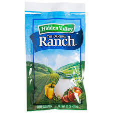   stir well with a whisk and refrigerate for a couple hours before serving. Hidden Valley Individual Ranch Dressing Packets 84 Case