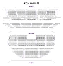 Liverpool Empire Seating Plan Boxoffice Co Uk