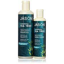 Buy Jason All Nautral Organic Normalizing Tea Tree Shampoo And Conditioner Bundle For Flaky Scalp And Dandruff With Aloe Vera And Chamomille Paraben Free Vegan Sulfate Free 17 5 8 Fl Oz