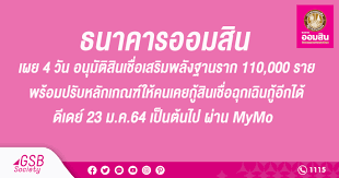 ออมสิน ให้กู้ 200,000 พ่อค้า แม่ค้า หรือ ผู้ที่ทำกิจการส่วนตัวขนาดเล็ก ไม่ต้องมีสลิปเงินเดือนก็กู้ได้ !! Cge8edbheoqlcm