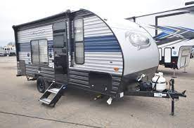 The cherokee wolf pup travel trailer and toy hauler by forest river are lightweight and easy to tow with ample storage for all your things. 2021 Forest River Cherokee Wolf Pup 16fq Batavia Oh 46628 For Sale Holman Rv