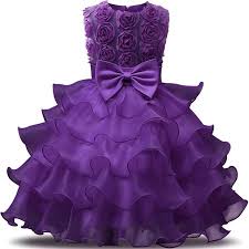 Zip invisible dos enfilage facile. Childrem S Girl Summer Dress Posh Lush Kids Dresses Girls Clothes Party Vestidos For 3 4 5 6 7 8 Years Birthday Or Easter Princess Costume Walmart Canada