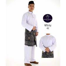 Maybe you would like to learn more about one of these? Baju Melayu Tradisional Putih White Ada Pesak Shopee Malaysia